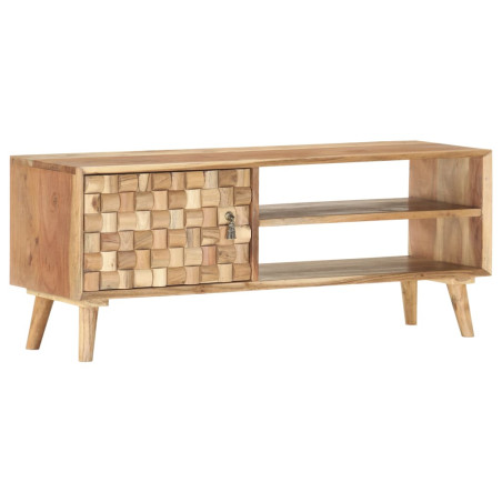 Meuble TV 100x35x40 cm Bois d'acacia massif