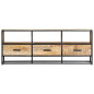 Meuble TV 120x30x45 cm Bois solide de manguier