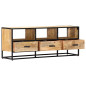 Meuble TV 120x30x45 cm Bois solide de manguier