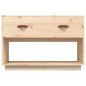 Meuble TV 90x40x60 cm Bois de pin massif