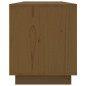 Meuble TV Marron miel 156x37x45 cm Bois de pin massif