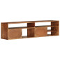 Meuble TV 140x30x35 cm Bois d'acacia massif