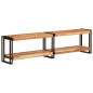 Meuble TV 160x30x40 cm bois d'acacia massif