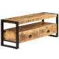 Meuble TV 120x35x45 cm Bois solide de manguier