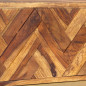 Meuble TV 140 x 30 x 45 cm Bois de Sesham massif