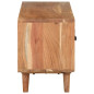 Meuble TV 115x30x39 cm Bois d'acacia massif