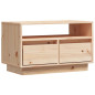 Meuble TV 60x35x37 cm Bois de pin massif