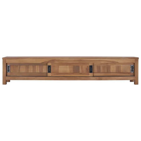 Meuble TV 150 x 30 x 30 cm Bois de teck massif