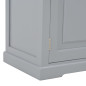 Meuble TV Gris 120 x 30 x 40 cm Bois