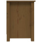 Meuble TV Marron miel 103x36,5x52 cm Bois de pin massif