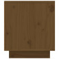 Meuble TV Marron miel 110x35x40,5 cm Bois de pin massif