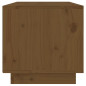 Meuble TV Marron miel 60x35x35 cm Bois de pin massif