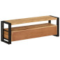 Meuble TV 120x30x40 cm Bois massif de manguier