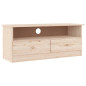 Meuble TV avec tiroirs ALTA 100x35x41 cm bois massif de pin