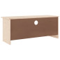 Meuble TV avec tiroirs ALTA 100x35x41 cm bois massif de pin