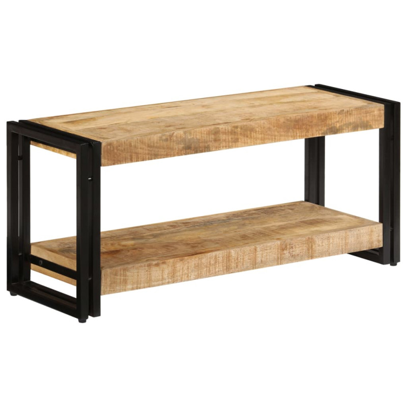 Meuble TV 90 x 30 x 40  cm Bois de manguier massif