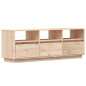 Meuble TV 140x37x50 cm Bois de pin massif