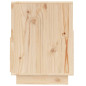 Meuble TV 140x37x50 cm Bois de pin massif