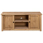 Meuble TV 120x40x50 cm Bois de pin massif Gamme Panama