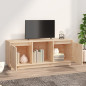 Meuble TV 110,5x35x44 cm Bois de pin massif