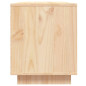 Meuble TV 110,5x35x44 cm Bois de pin massif