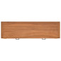 Meuble TV 120x40x45 cm Bois de teck solide