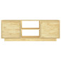 Meuble TV 110x30x40 cm bois de pin massif