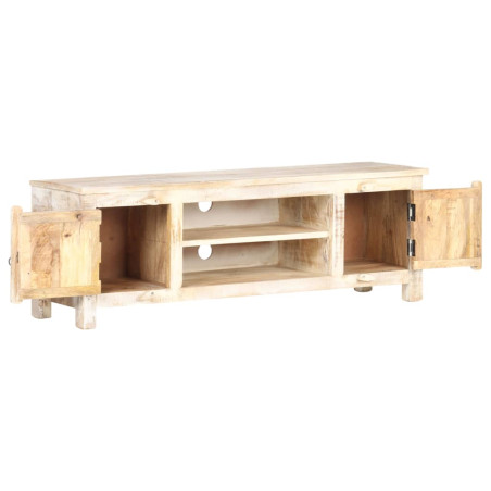 Meuble TV 120x30x40 cm Bois d'acacia brut