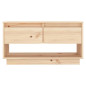 Meuble TV 74x34x40 cm Bois de pin massif