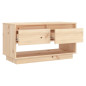 Meuble TV 74x34x40 cm Bois de pin massif