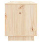 Meuble TV 74x34x40 cm Bois de pin massif