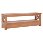 Meuble TV 120 x 30 x 40 cm Bois d'acajou massif