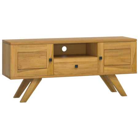 Meuble TV 110x30x50 cm Bois de teck solide