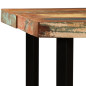 Table de bar Bois massif de récupération 150 x 70 x 107 cm