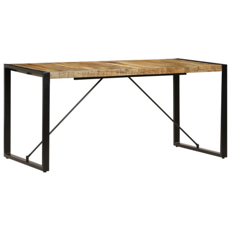 Table de salle à manger 160x80x75 cm Bois de manguier massif