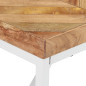 Table à dîner 180x90x76 cm Bois massif d'acacia et de manguier