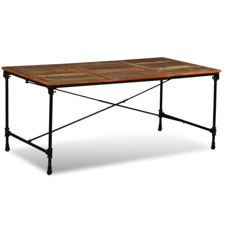 Table de salle à manger Bois de récupération massif 180 cm