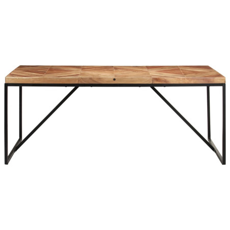 Table à dîner 180x90x76 cm Bois massif d'acacia et de manguier