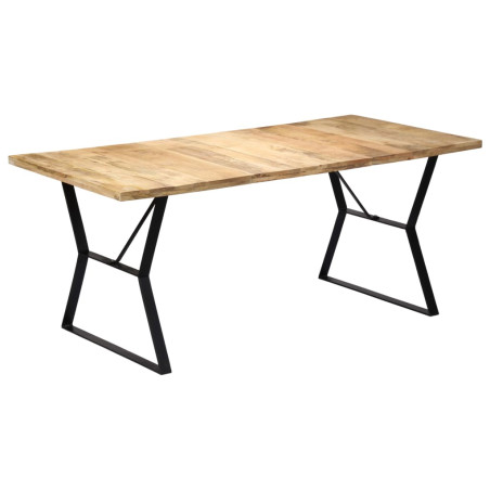 Table de salle à manger 180x90x76 cm Bois de manguier massif