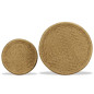 Table basse 2 pcs jute naturelle