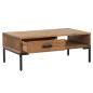 Table basse 90x50x35 cm Bois de pin massif