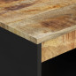 Table basse 55x50x40 cm bois de manguier massif