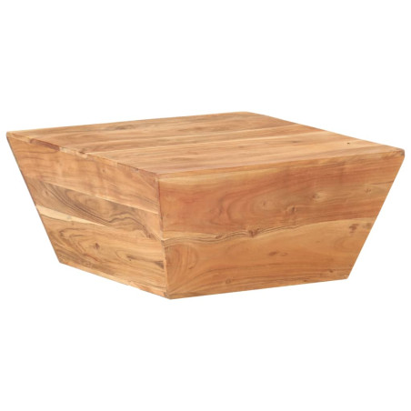 Table basse en forme de V 66x66x30 cm Bois d'acacia massif