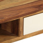 Table basse 110 x 50 x 35 cm Bois de Sesham massif