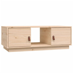 Table basse 100x50x35 cm Bois massif de pin