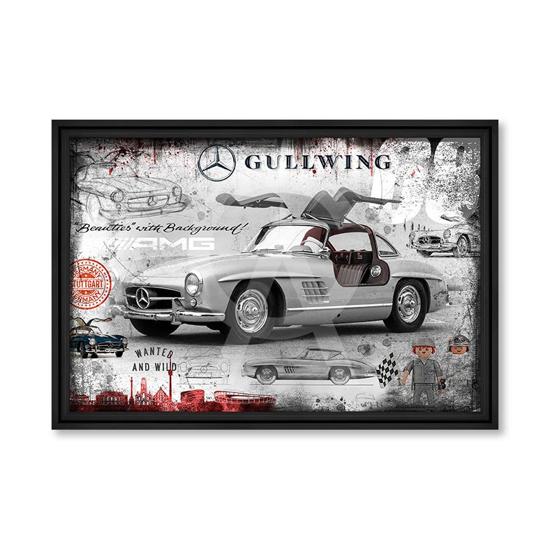 300SL Black and White – Rubix