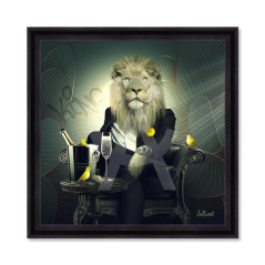 Lion chesterfield - Sylvain Binet