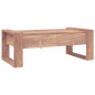 Table basse 110 x 60 x 40 cm Bois de teck massif