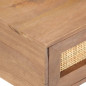 Table basse 100x60x40 cm Bois de manguier massif