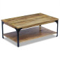 Table basse Bois de manguier 100 x 60 x 38 cm